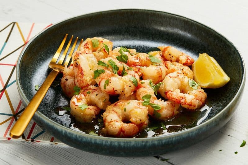 Prawns in Garlic Butter - Hamiltons Fish
