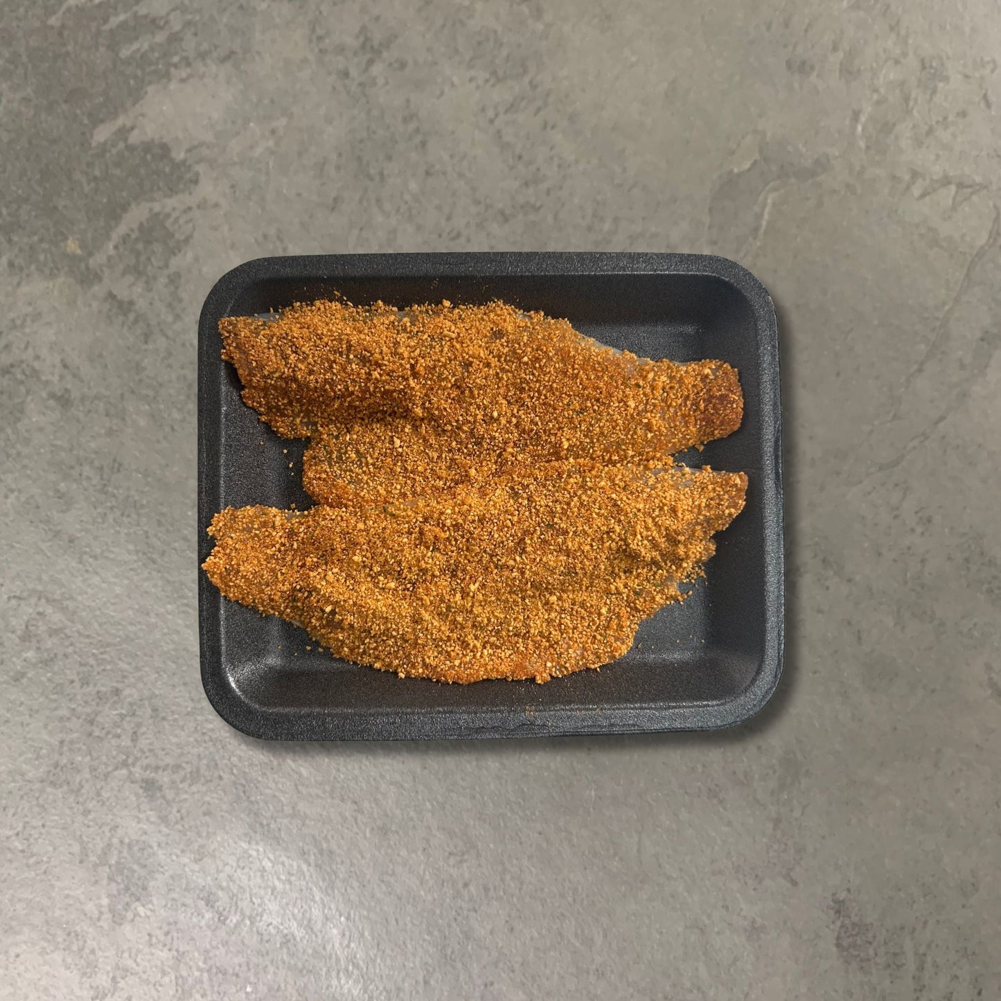 Flavoured Seabass Fillets on a slate background, from Hamiltons Fish