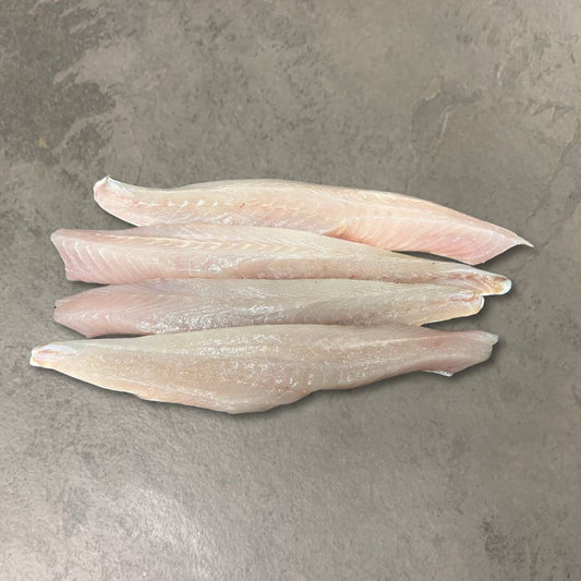Wild Gurnard Fillets on a slate background, from Hamiltons Fish