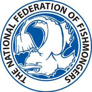 the national federation of fishmongers logo logo