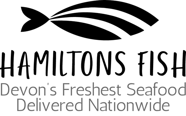 hamiltons fish logo with strapline 
