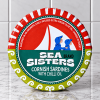 Cornish Sardines with Chilli Extra Virgin Olive Oil (120g)
