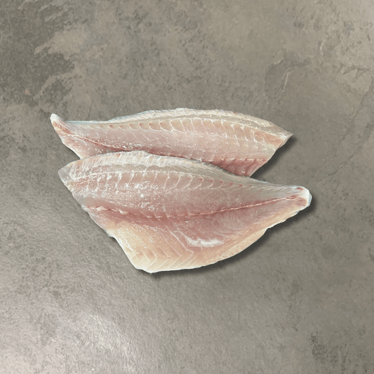Fresh Wild Black Bream on a slate background, from Hamiltons Fish