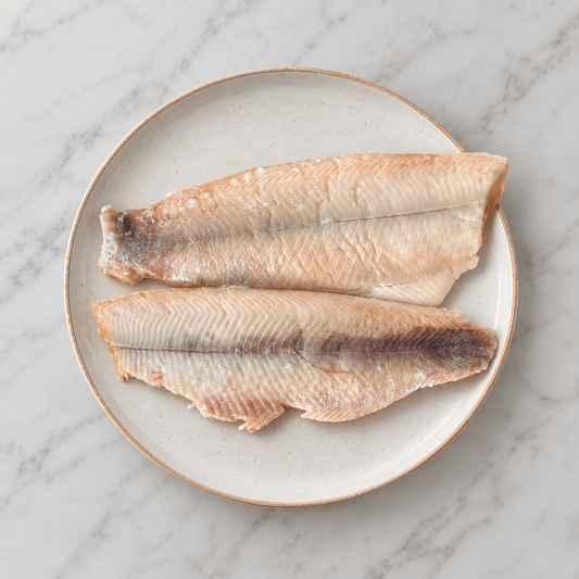 Hot Smoked Trout on a slate background, from Hamiltons Fish