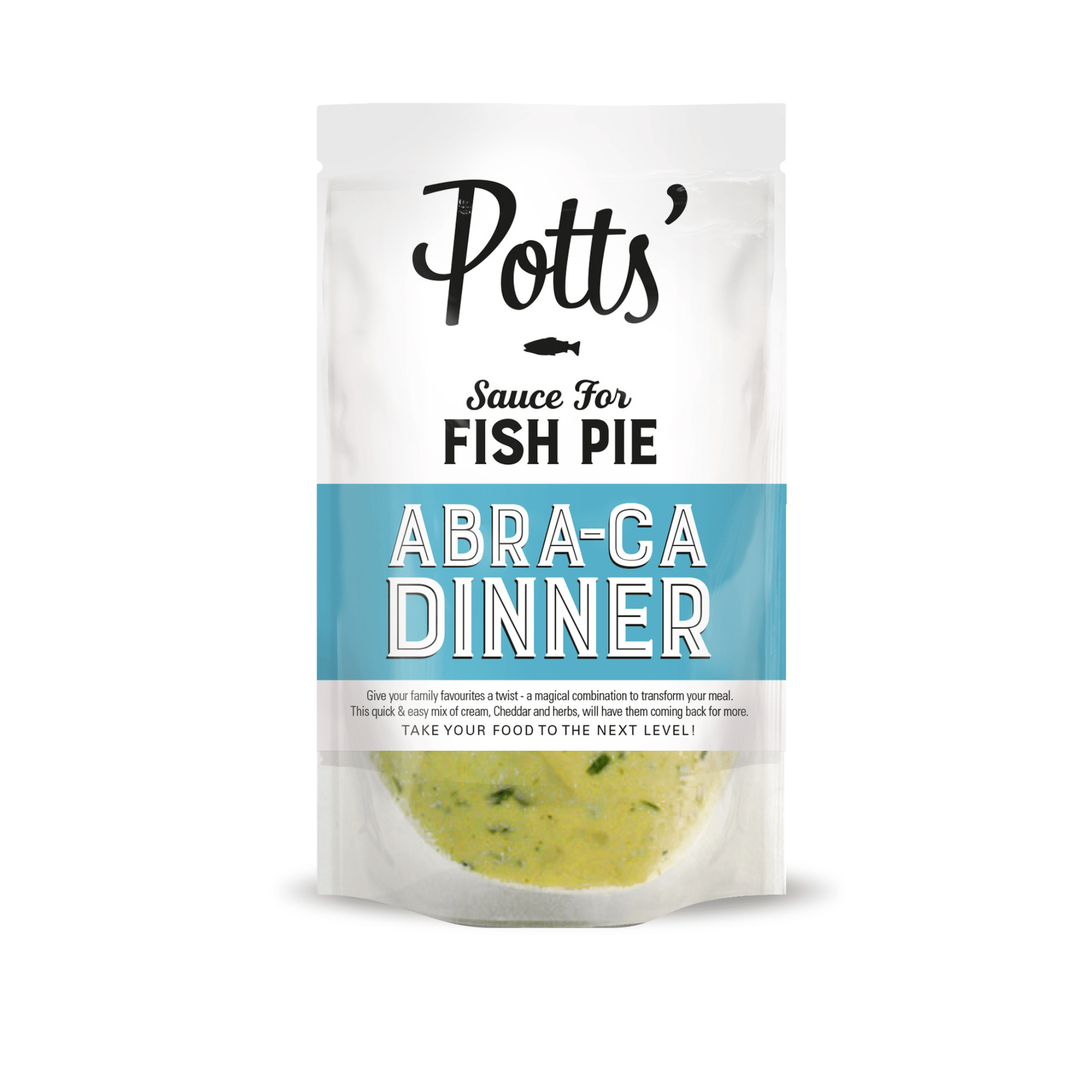 Sauce for Fish Pie (400g) on a slate background, from Hamiltons Fish