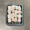 Fresh Monkfish Kebab Skewers