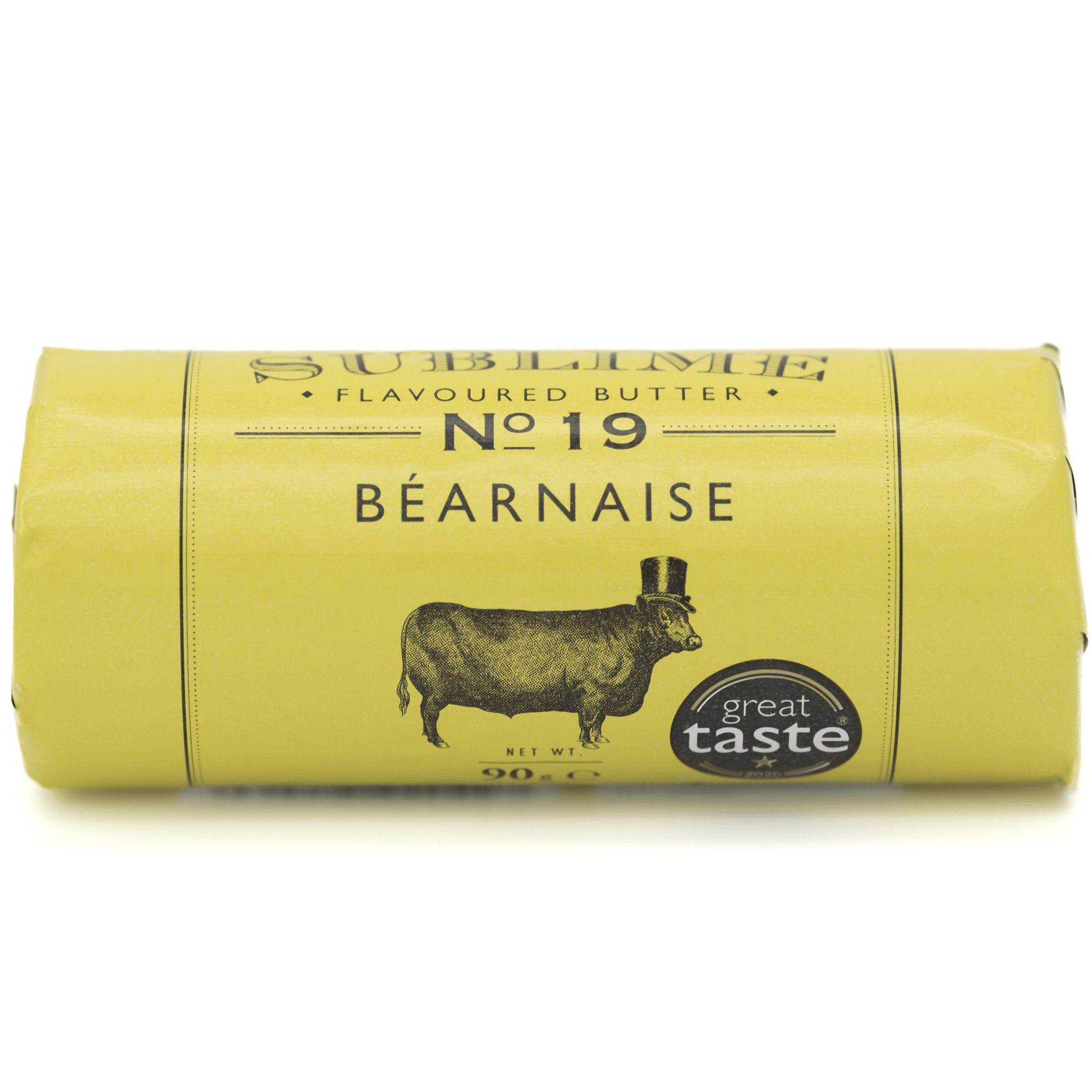 Sublime No. 19 Béarnaise Butter (90g) on a slate background, from Hamiltons Fish