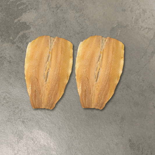 Traditional Kipper Fillets on a slate background, from Hamiltons Fish