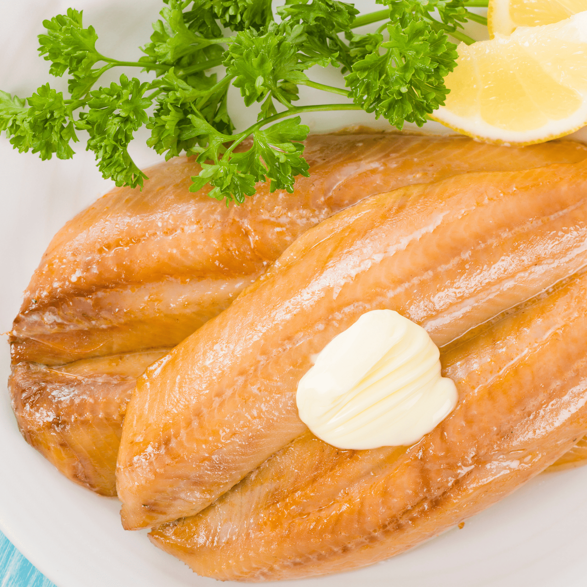 Traditional Kipper Fillets on a slate background, from Hamiltons Fish