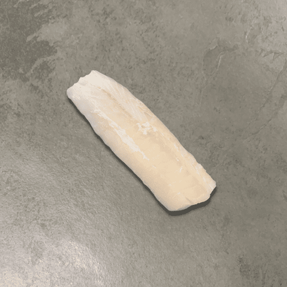Wild Cod Loin on a slate background, from Hamiltons Fish