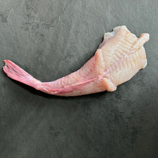 Wild Monkfish on a slate background, from Hamiltons Fish